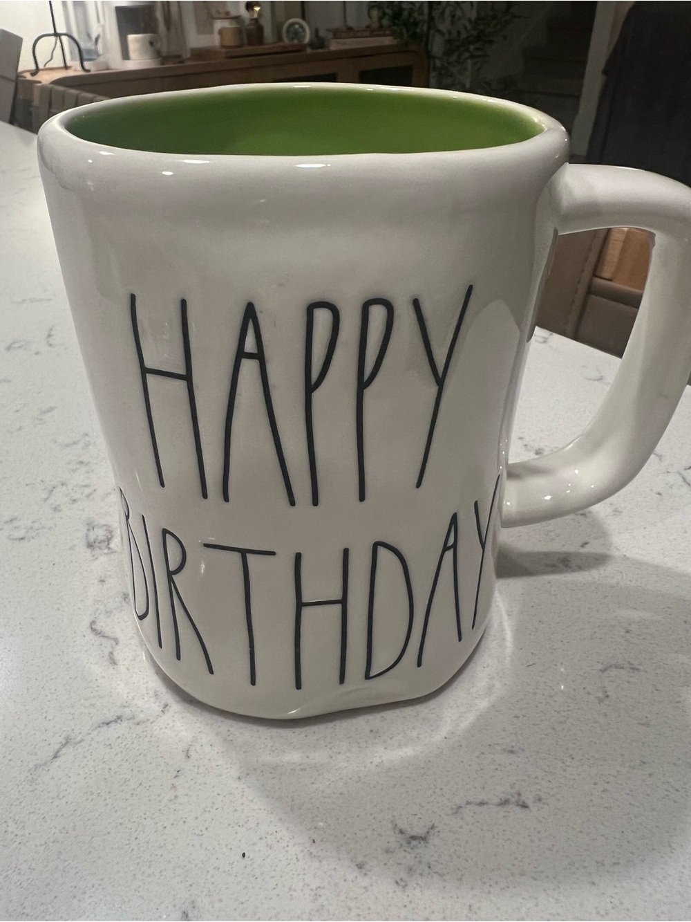 Rae Dunn Happy Birthday Ceramic Mug